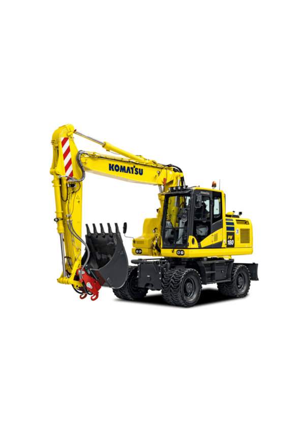 PELLE SUR PNEUS KOMATSU PW180-10