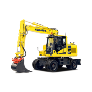 PELLE SUR PNEUS KOMATSU PW160-10