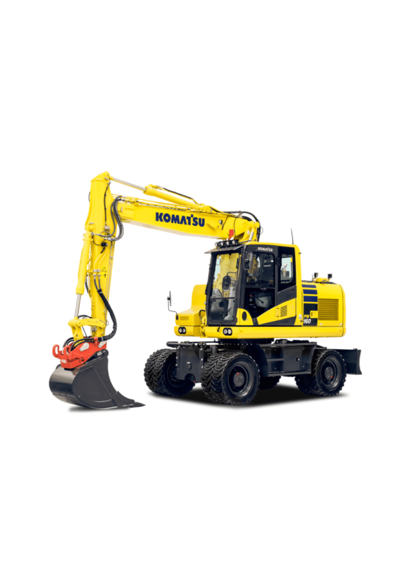 PELLE SUR PNEUS KOMATSU PW160-10